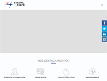 Tablet Screenshot of masnet.com.ar